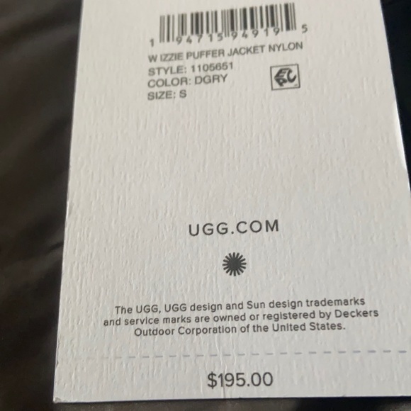 Ugg puffer coat - Picture 2 of 16